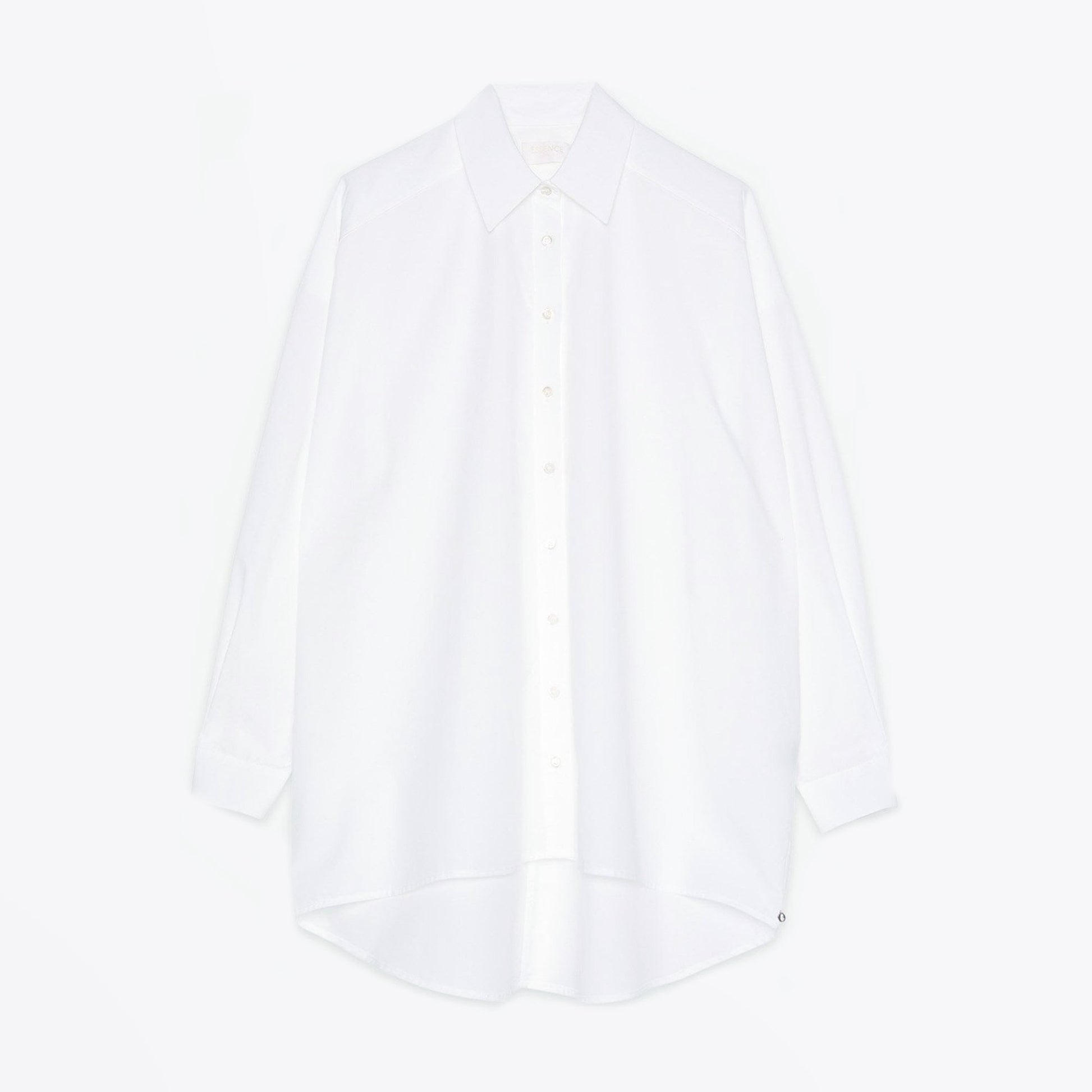 Ottod'Ame Loose Fit Swing Shirt - White