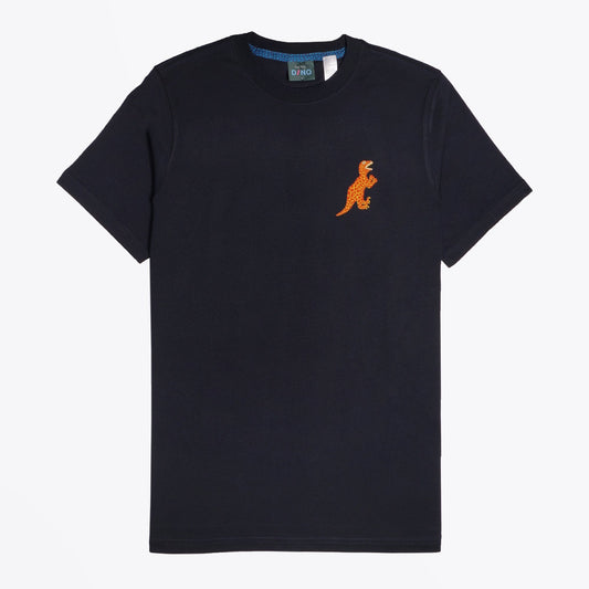 - 'Dino' Print T-Shirt - Navy