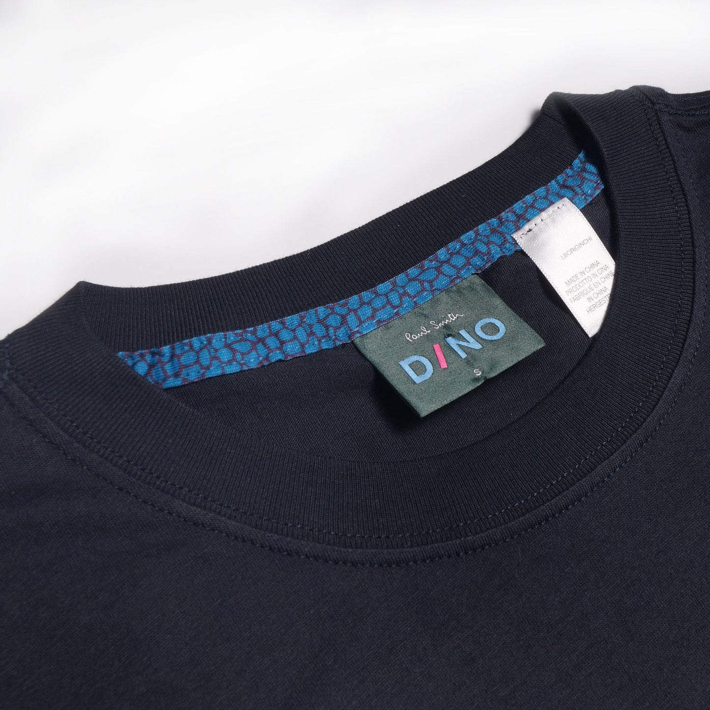 - 'Dino' Print T-Shirt - Navy
