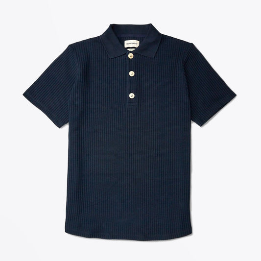 - Tabley - Polo Knit Shirt - Cream