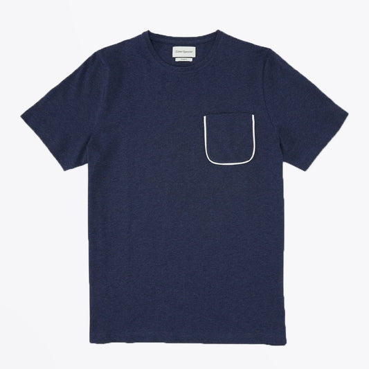 - Oli's - Organic Cotton Pocket T-Shirt - Navy