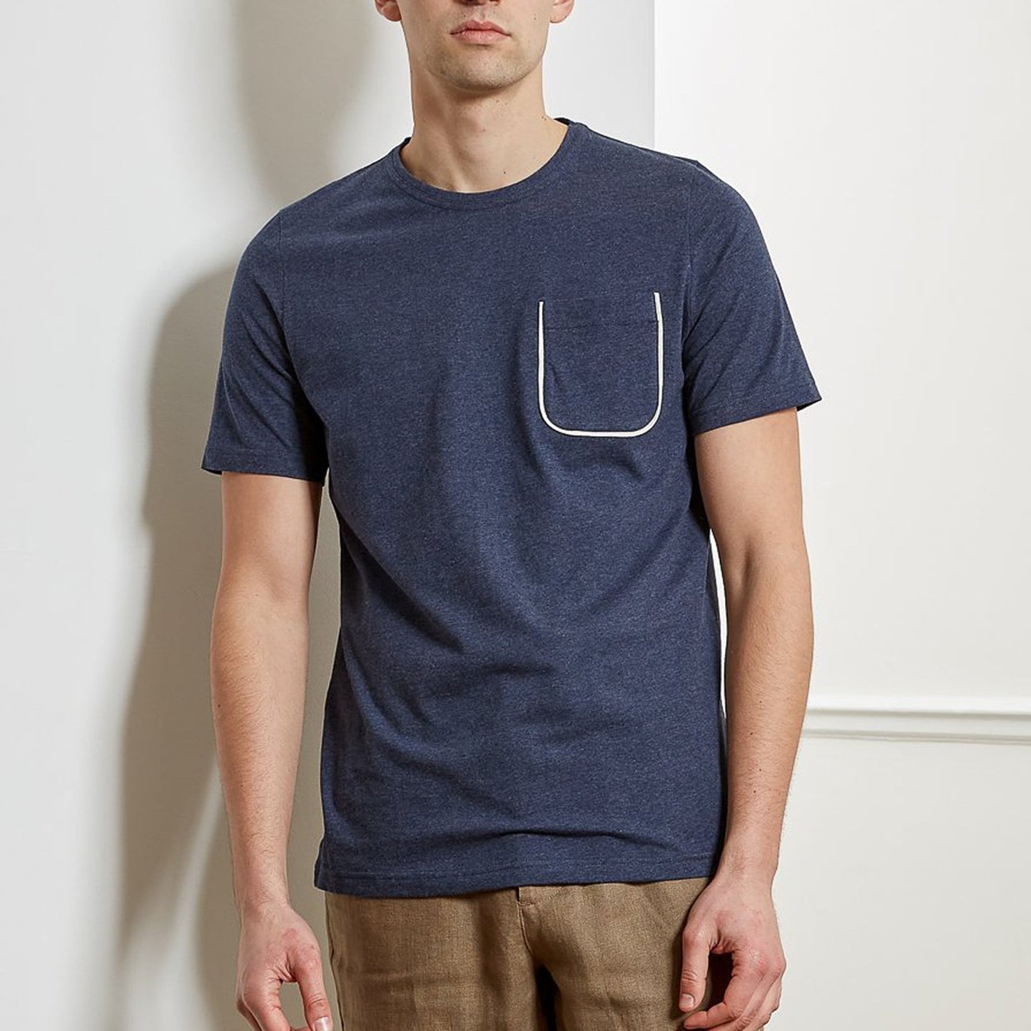 - Oli's - Organic Cotton Pocket T-Shirt - Navy