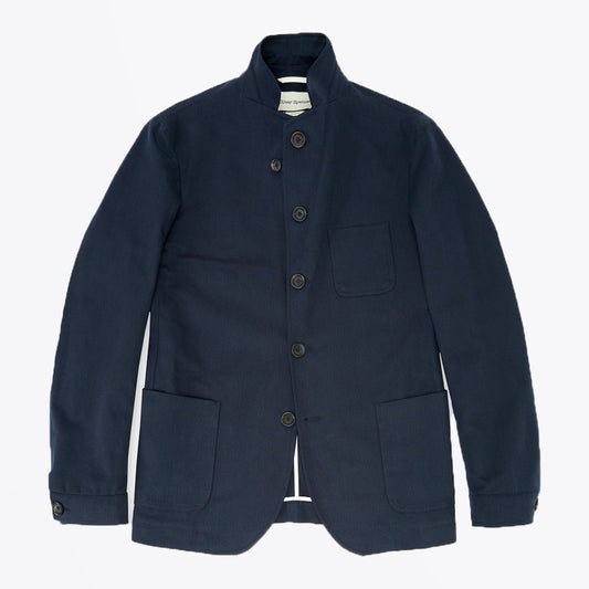 - Solms - Organic Cotton Jacket - Navy