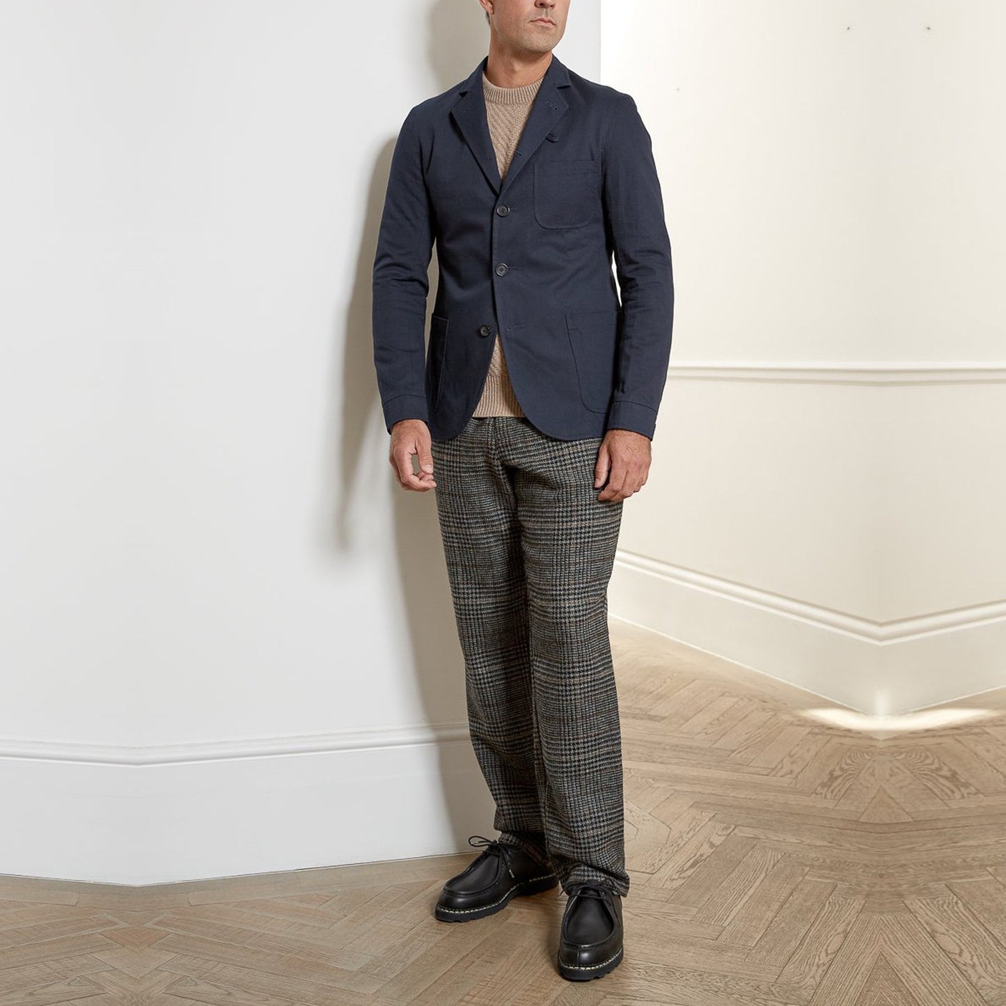 - Solms - Organic Cotton Jacket - Navy