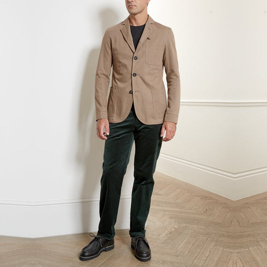 - Solms - Organic Cotton Jacket - Tobacco