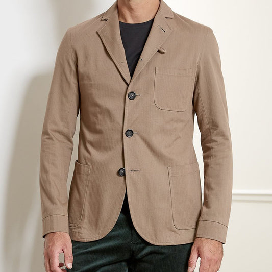 - Solms - Organic Cotton Jacket - Tobacco