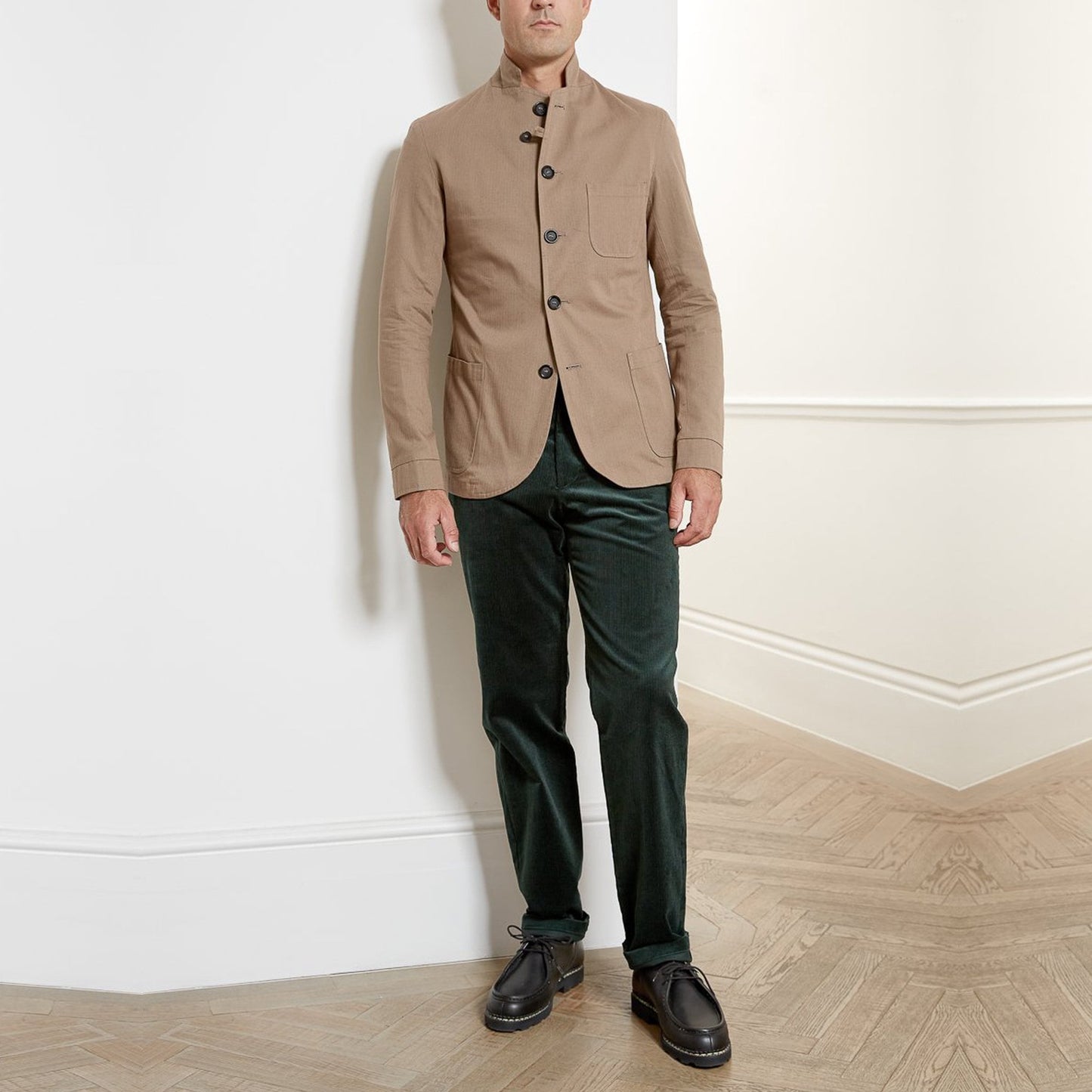 - Solms - Organic Cotton Jacket - Tobacco