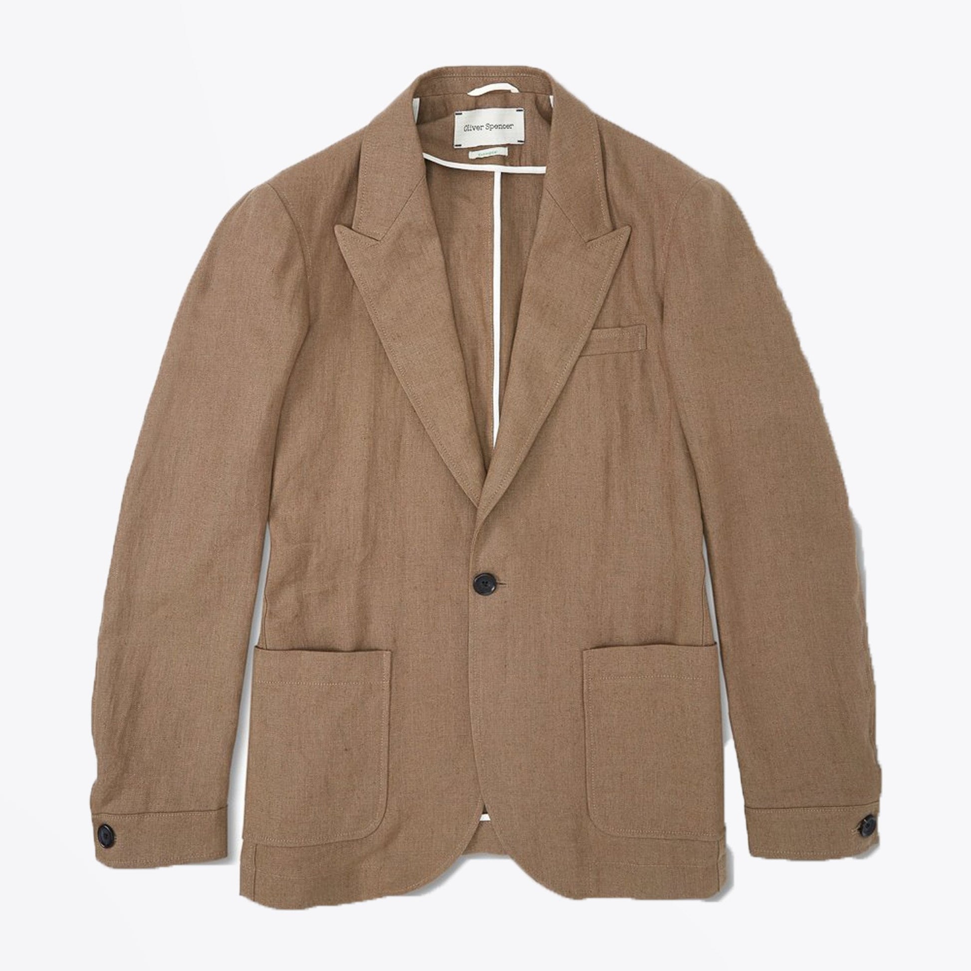 Oliver Laurel - Linen Jacket - Taupe