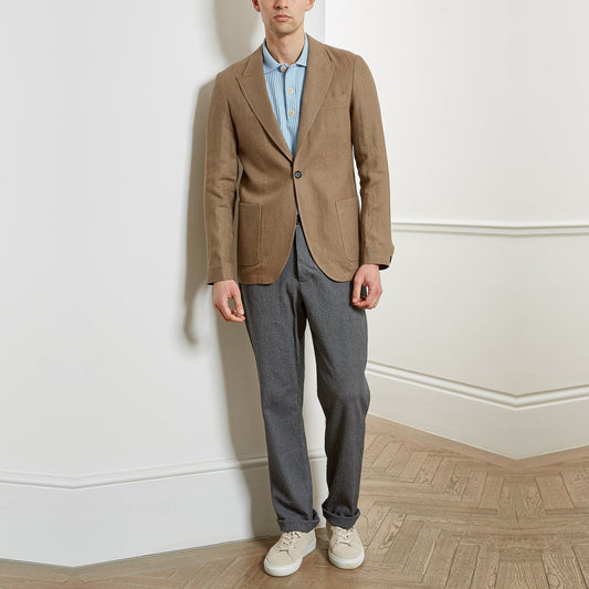 Laurel - Linen Jacket - Taupe