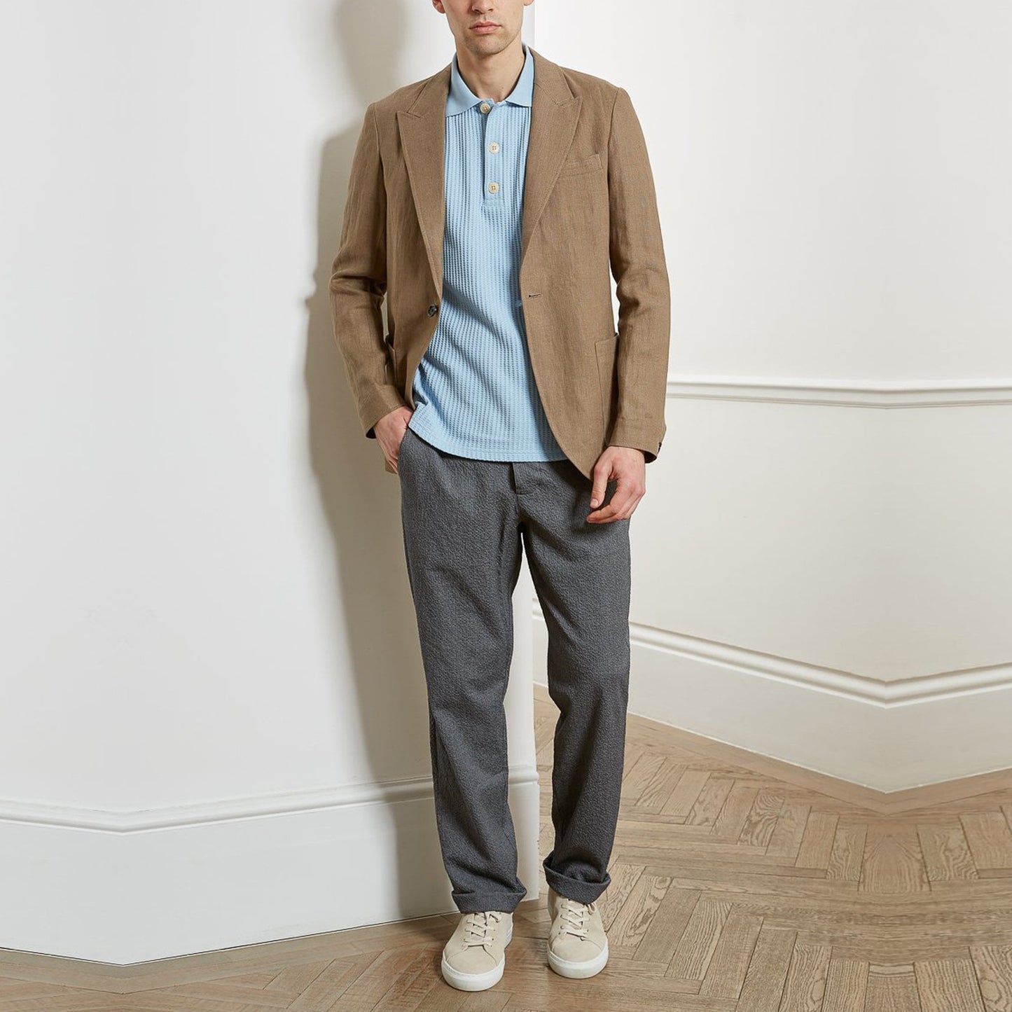 Laurel - Linen Jacket - Taupe