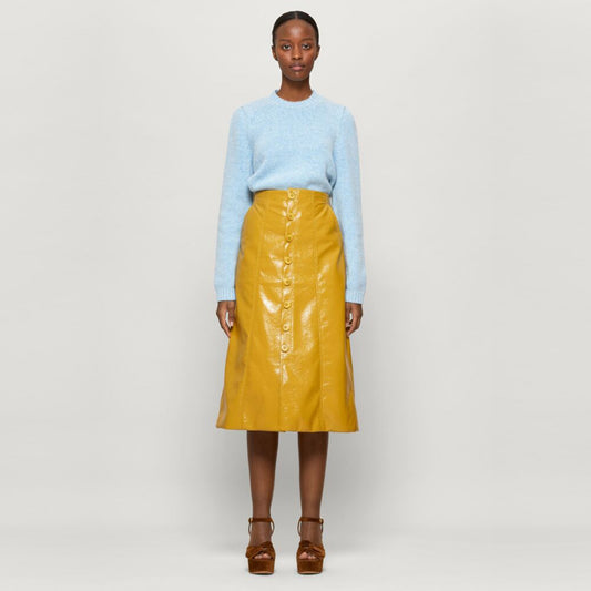 - Clairette Knitted Sweater - Pale Blue