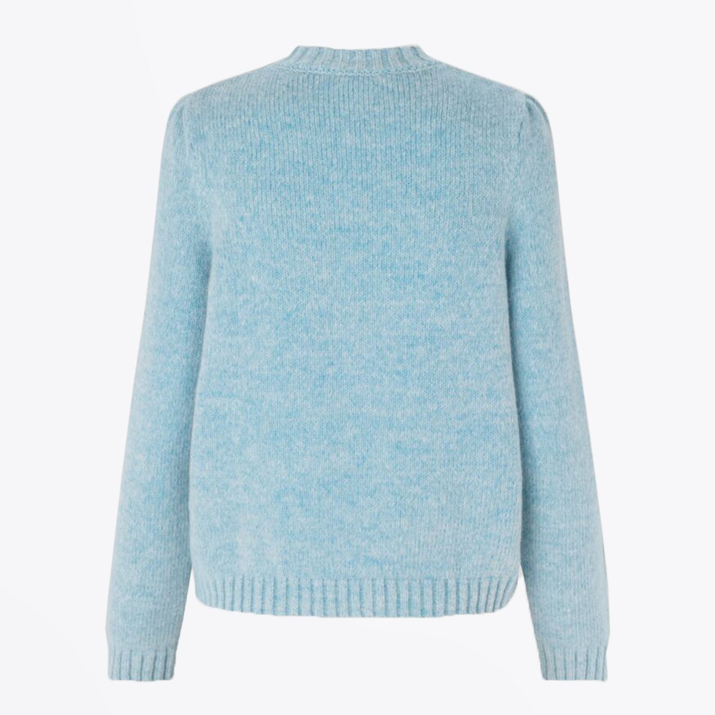 - Clairette Knitted Sweater - Pale Blue