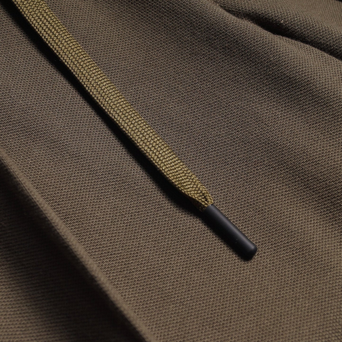 - Stretch Drawstring Trousers - Olive