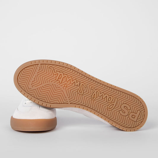 - Nubuck Leather 'Dover' Trainers - White