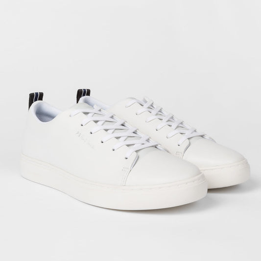 Leather 'Lee' Trainers - White