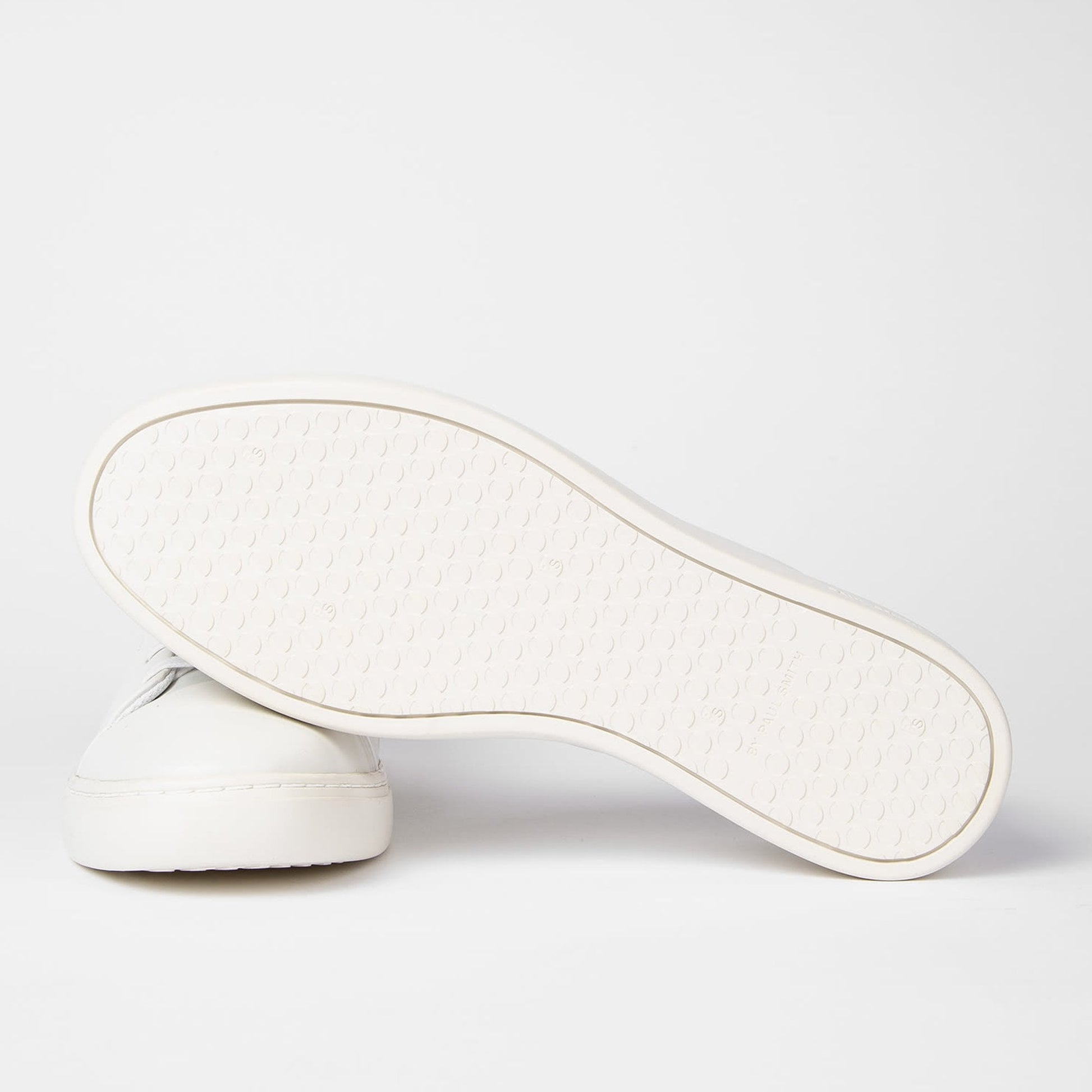 Paul Leather 'Lee' Trainers - White