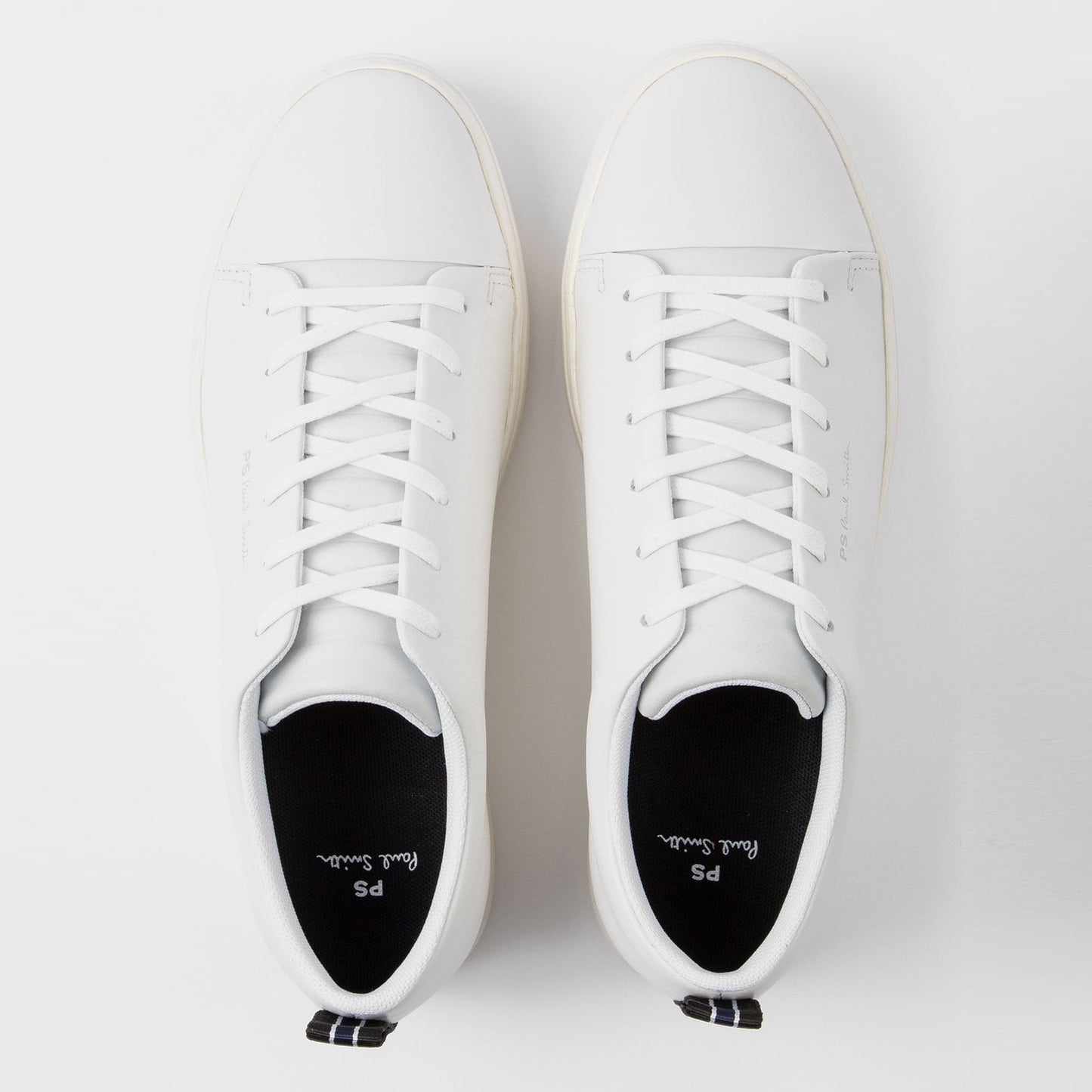 Leather 'Lee' Trainers - White
