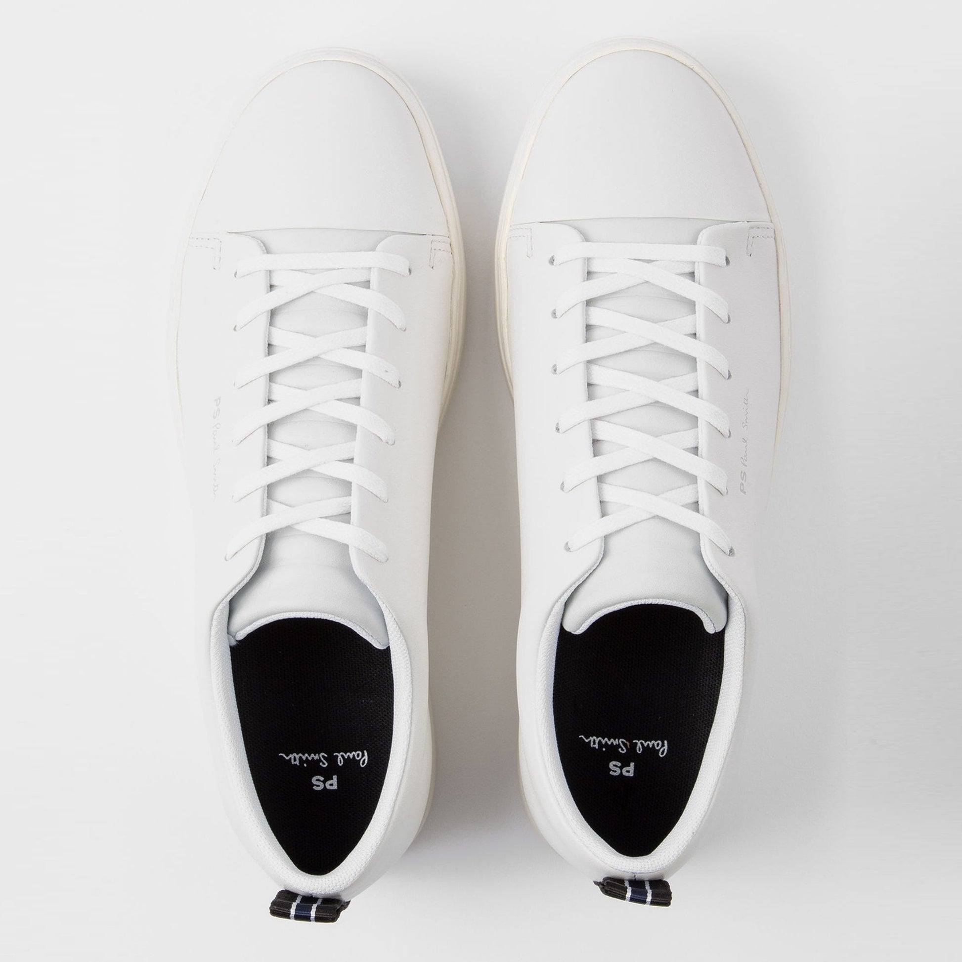 Paul Leather 'Lee' Trainers - White