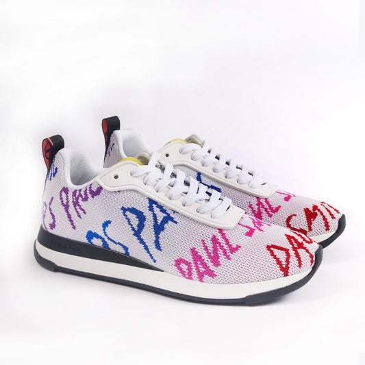 Knitted 'Rappid' Sneakers - White