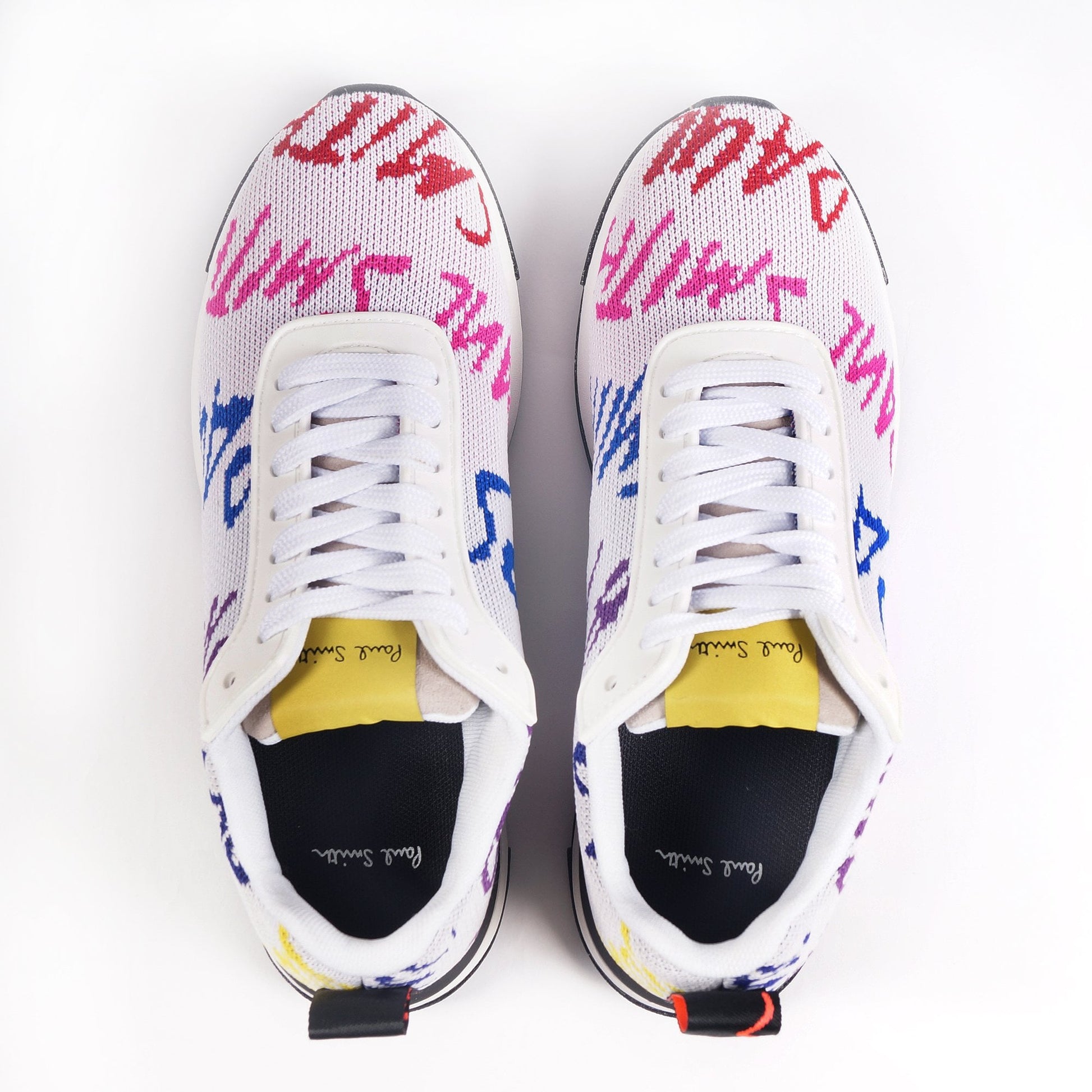 Paul Knitted 'Rappid' Sneakers - White