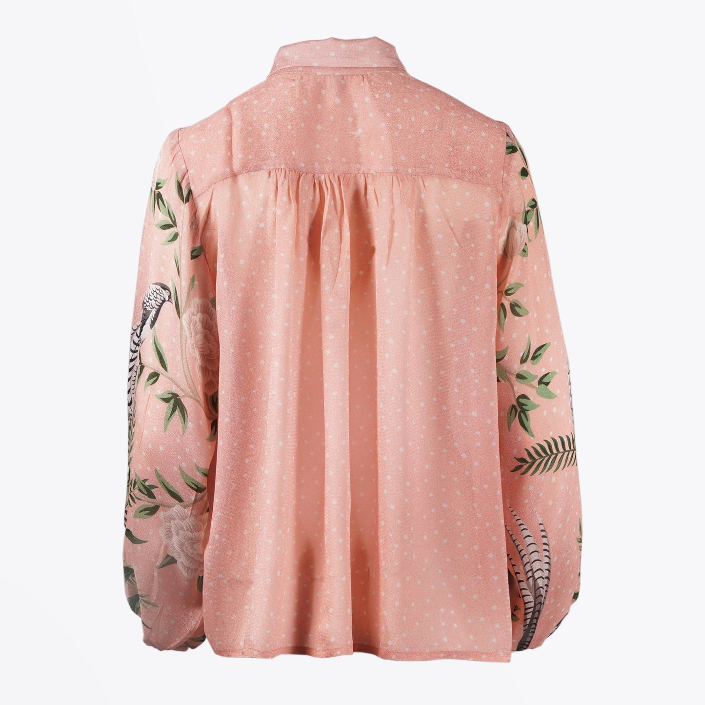 - Eli Bird Print Shirt - Pink/Multi