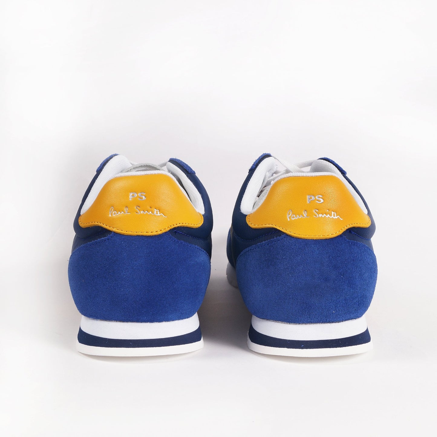 - Suede 'Prince' Stripe Sneakers - Blue