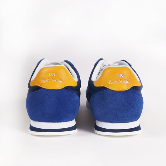 - Suede 'Prince' Stripe Sneakers - Blue