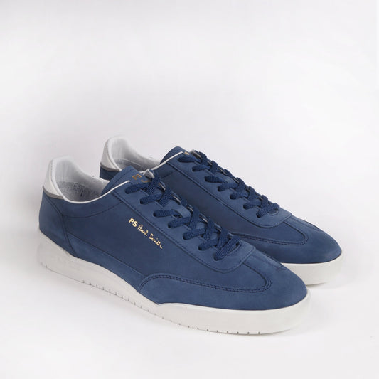 - Nubuck Leather 'Dover' Trainers - Blue