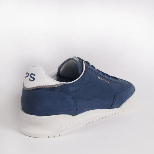 - Nubuck Leather 'Dover' Trainers - Blue