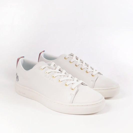 Leather 'Lee' Trainers - White