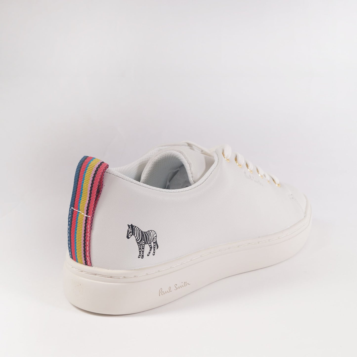Leather 'Lee' Trainers - White