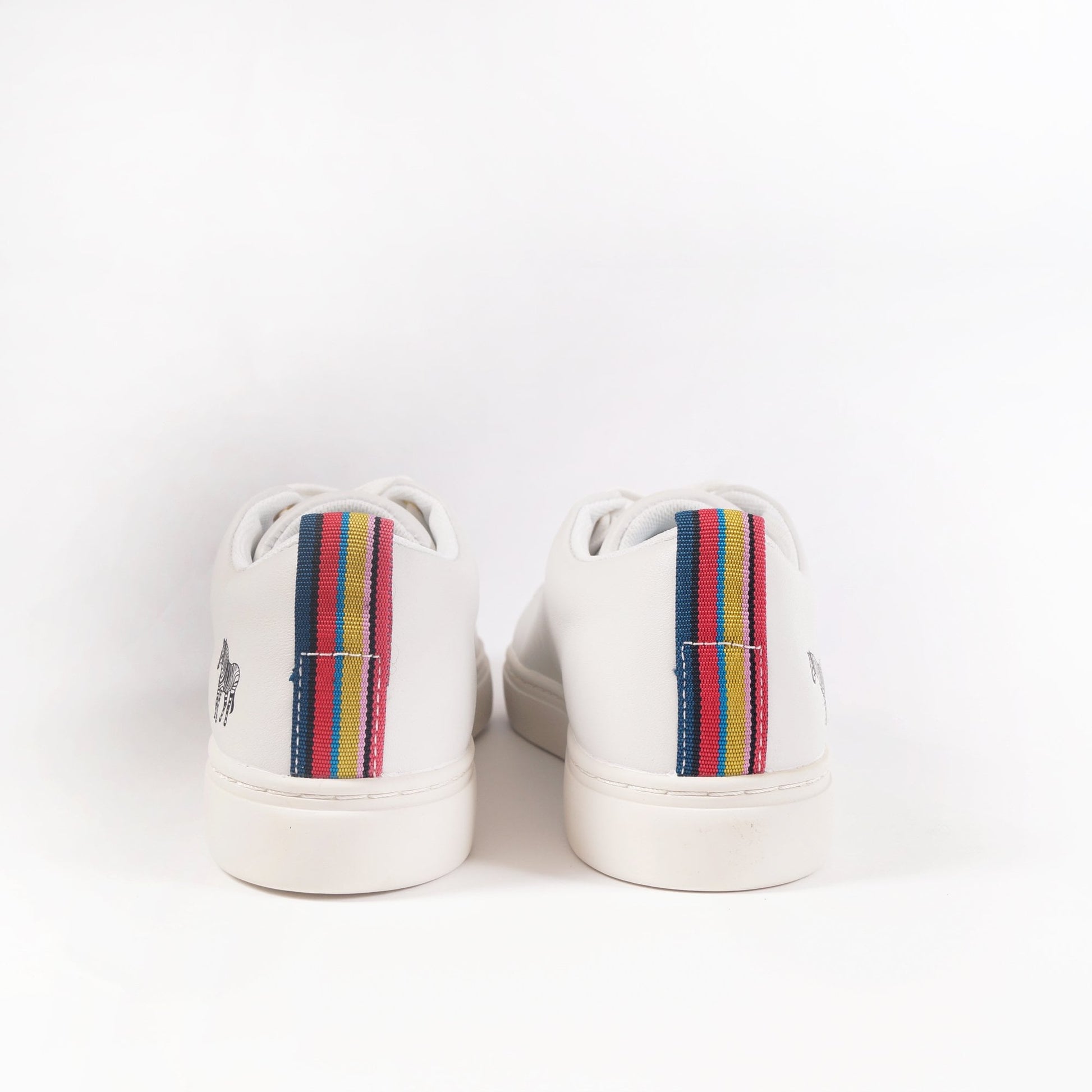 Paul Leather 'Lee' Trainers - White
