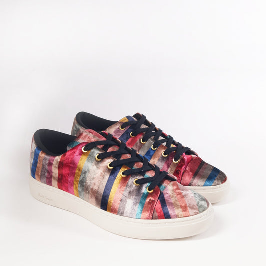 - Velvet Swirl 'Lee' Trainers - Multi
