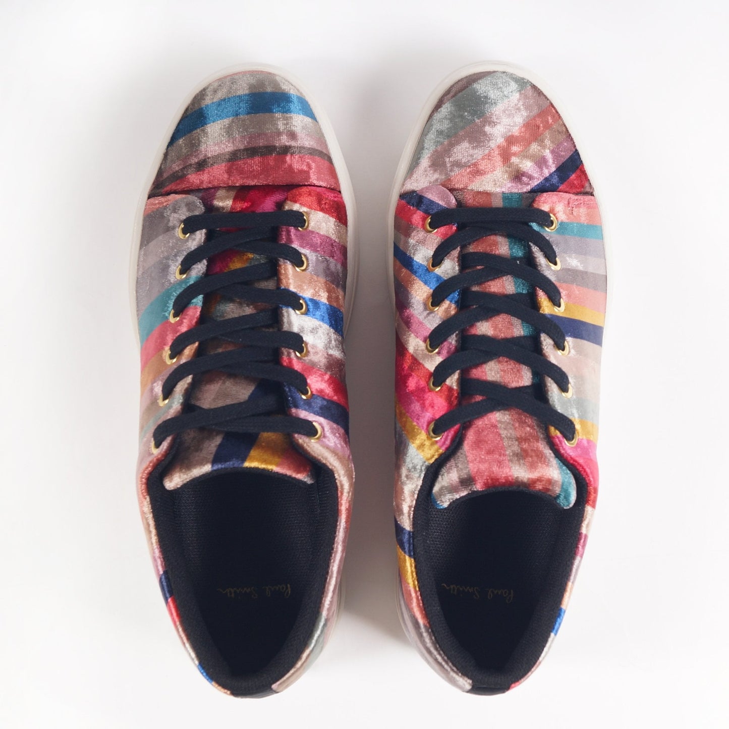 - Velvet Swirl 'Lee' Trainers - Multi