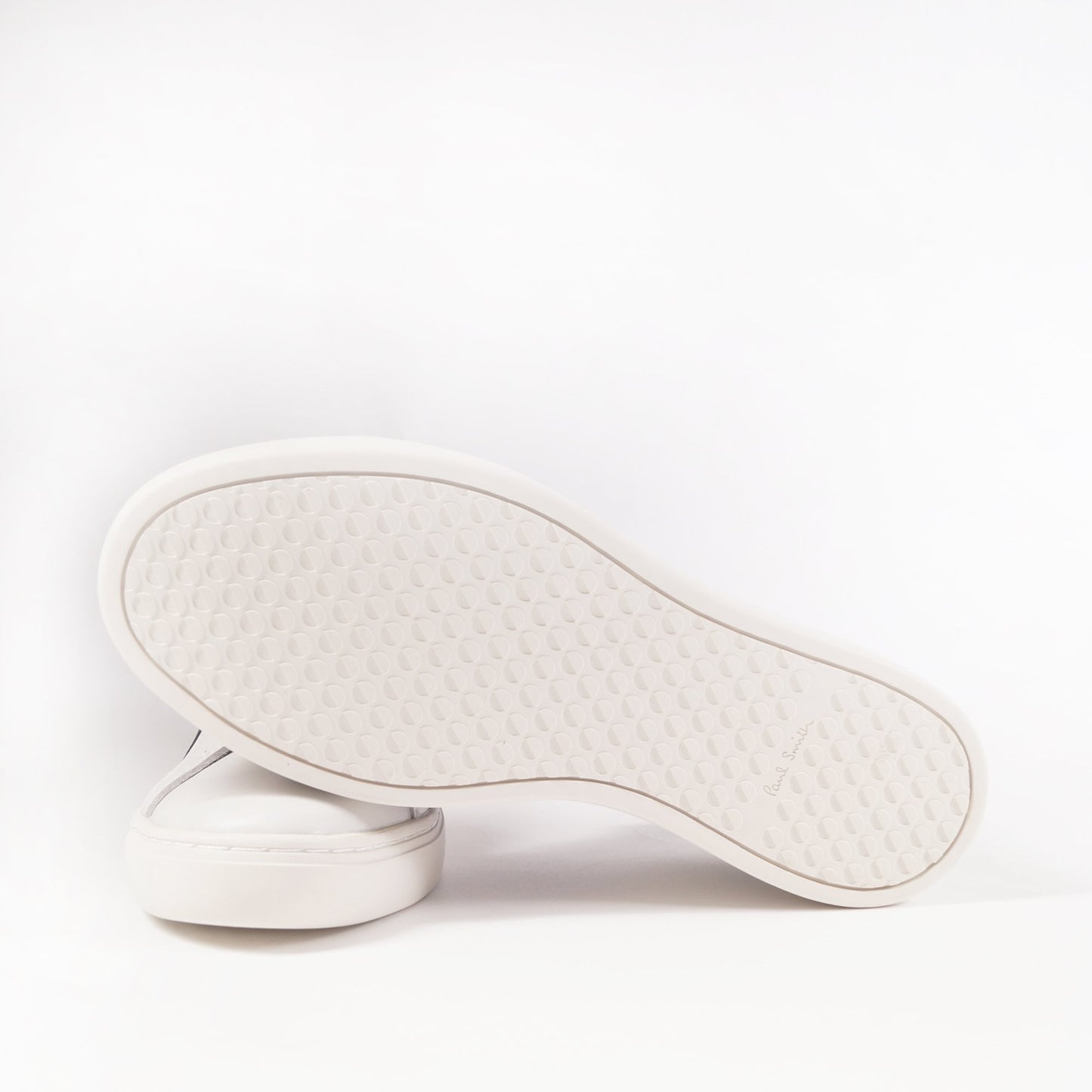 Leather Multi-Stripe 'Lapin' Trainers - White