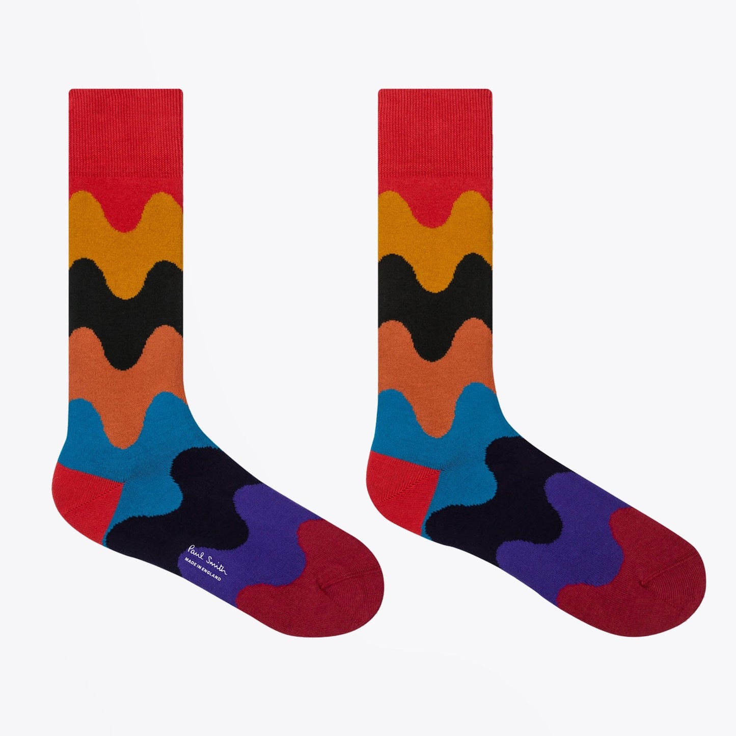 - Wave Stripe Socks - Multi