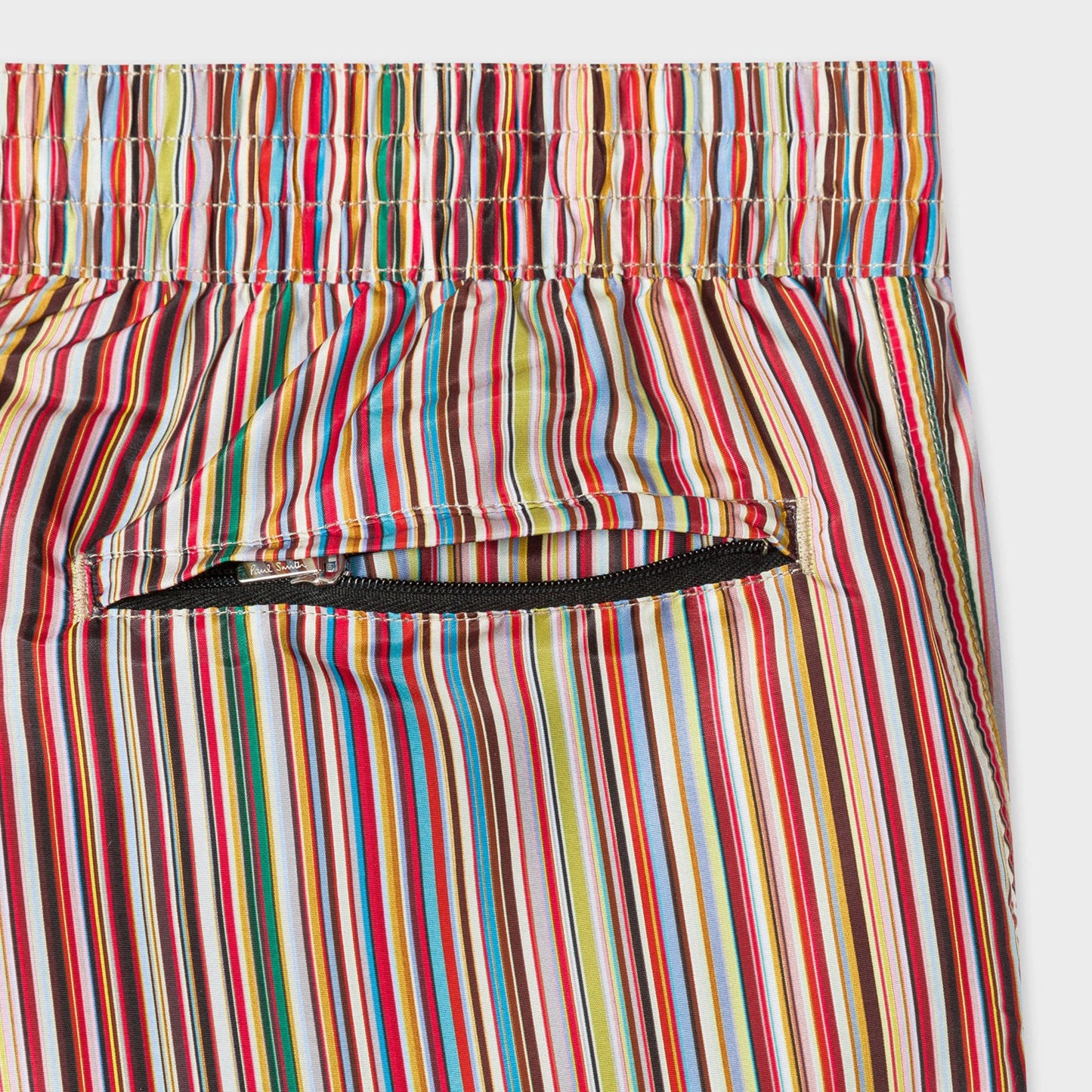 - 'Signature Stripe' Print Swim Shorts - Multi