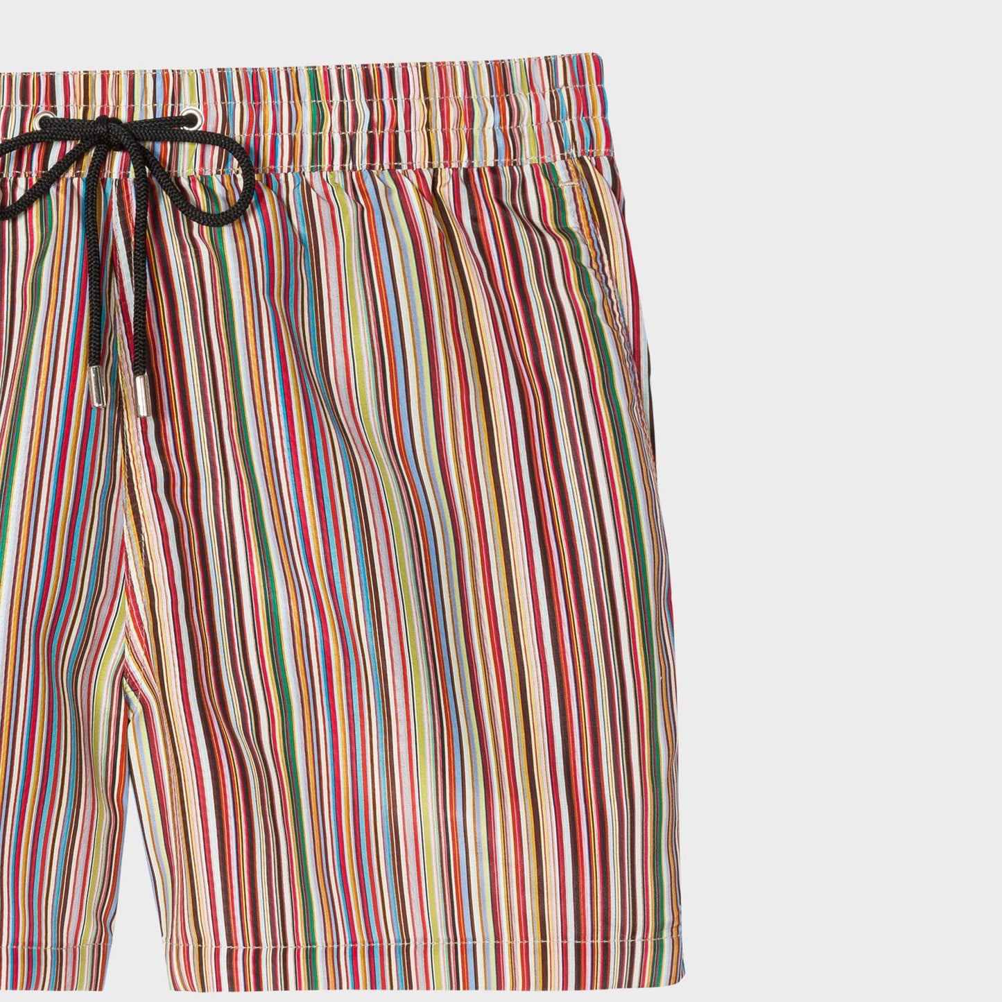- 'Signature Stripe' Print Swim Shorts - Multi