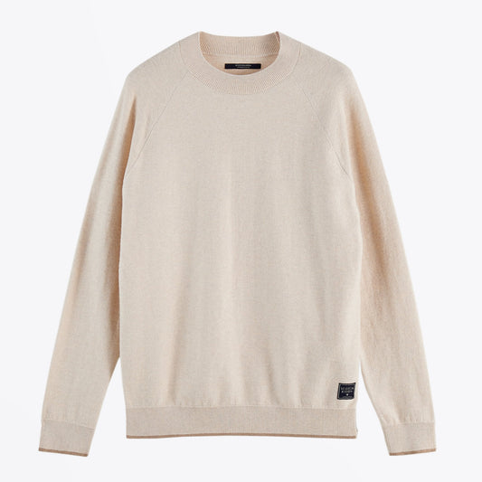 Wool-Blend Sweater - Beige
