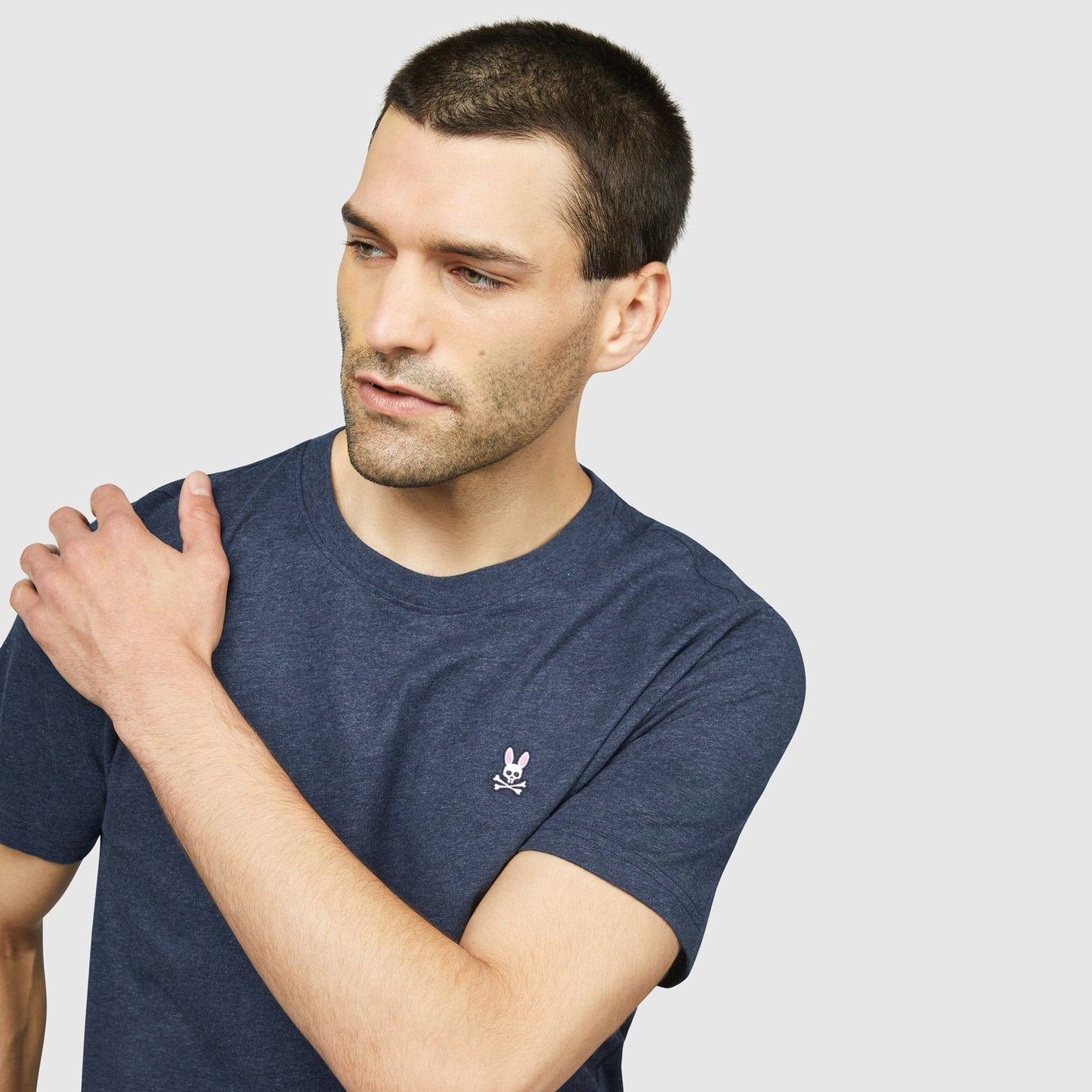 - Classic Crew-Neck T-Shirt - Navy