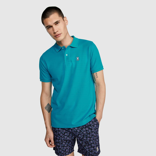 - Classic Polo Shirt - Enamel Blue