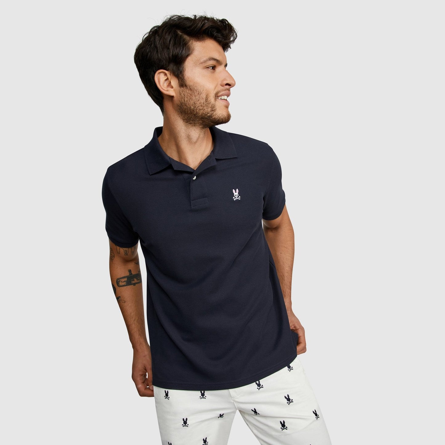 - Classic Polo Shirt - Navy