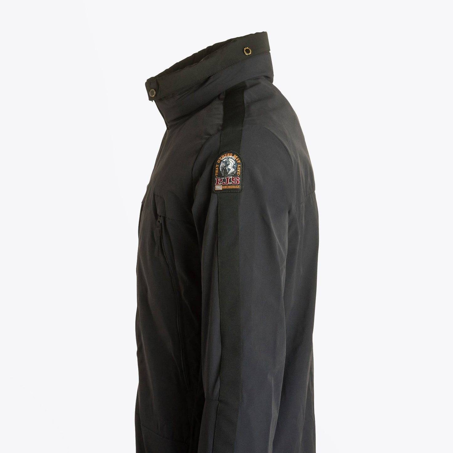 Kasuga Hooded Jacket - Black