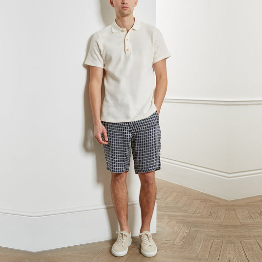 - Drawstring Shorts - Navy