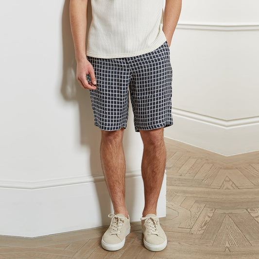 - Drawstring Shorts - Navy