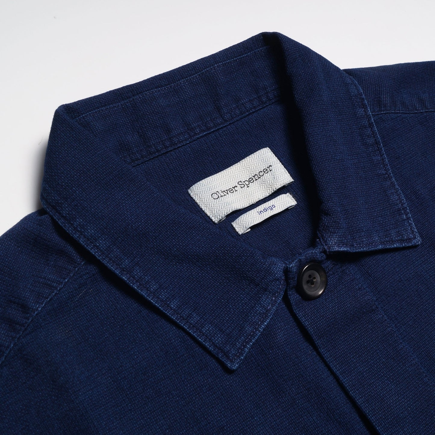 - Eltham - Organic Cotton Overshirt - Indigo