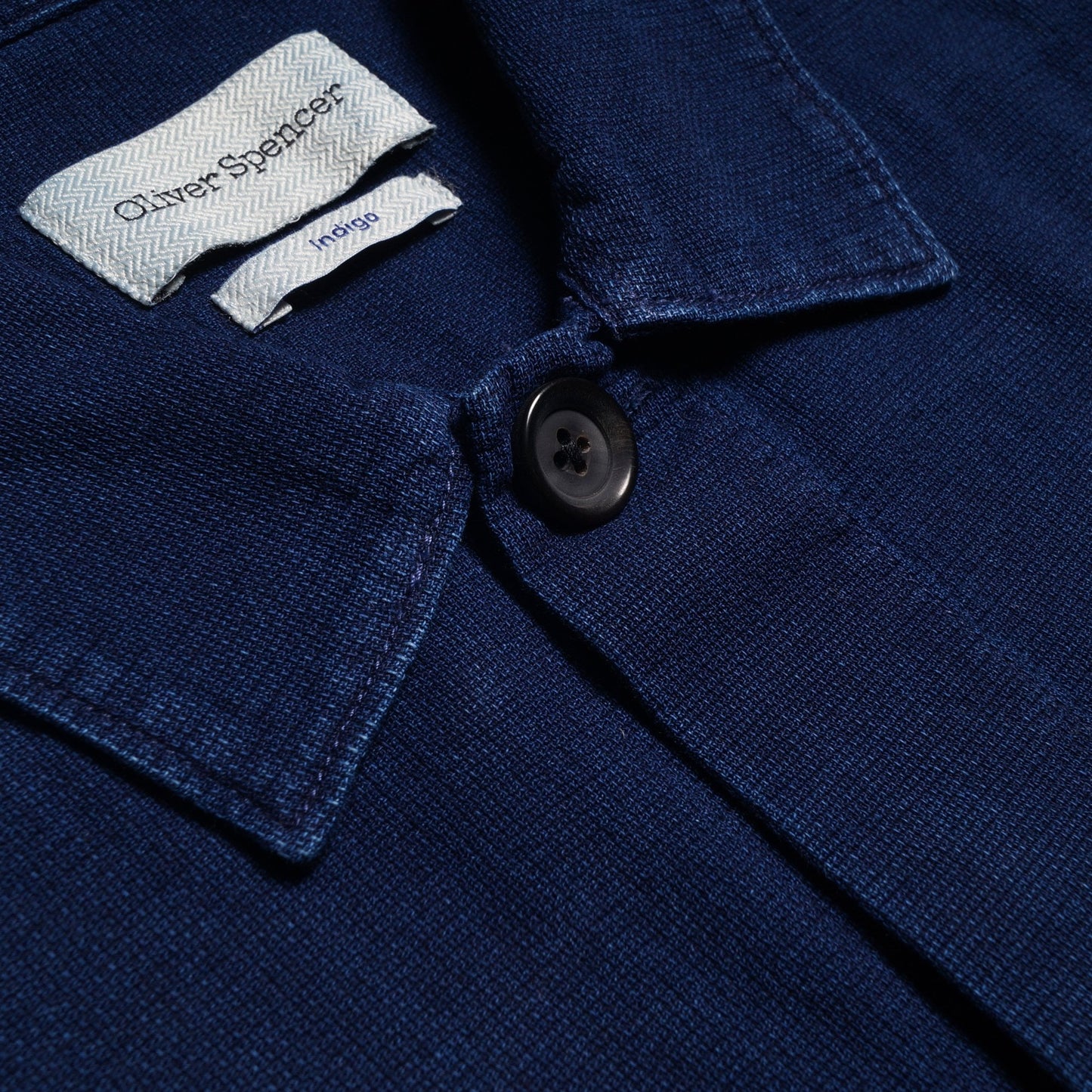 - Eltham - Organic Cotton Overshirt - Indigo