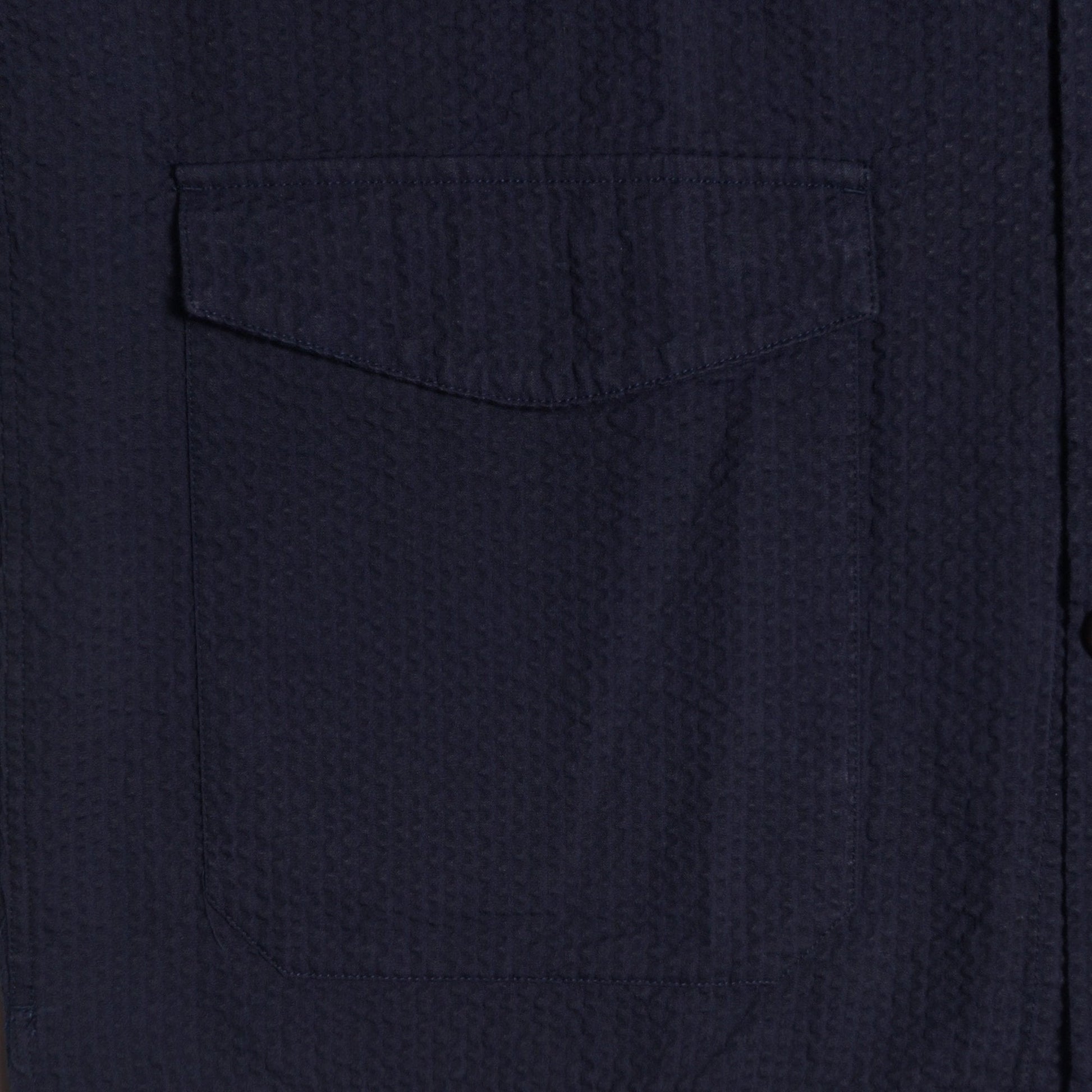 Oliver Hockney - Textured Shirt Jacket - Navy