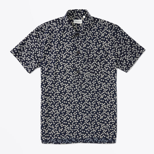 - Dock - Popover Floral Shirt - Navy