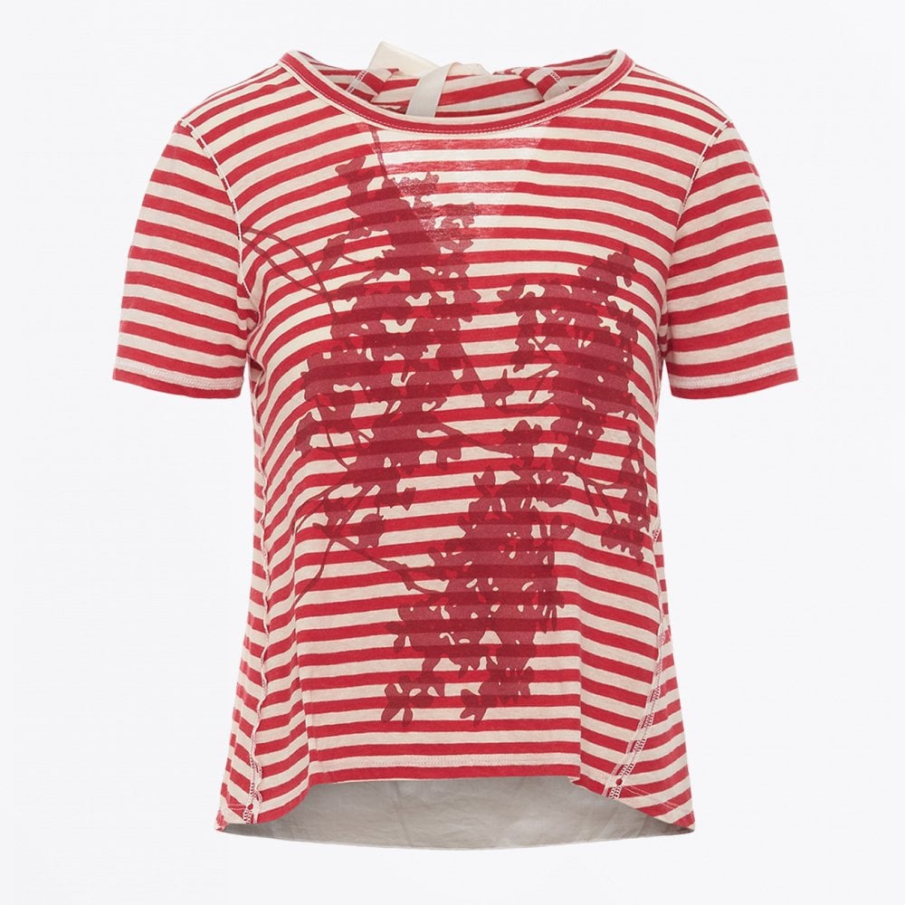HIGH Horizon - Stripe T-Shirt - Red